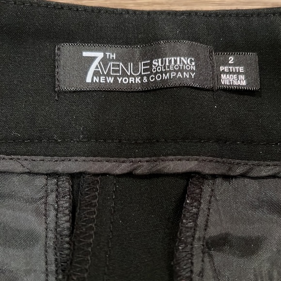 New York & Company 7th Avenue Suiting Collection Pants Size 2 Petite - Picture 5 of 15